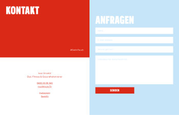 Ivan, Webdesign und Programmierung. www.ivan.fit.